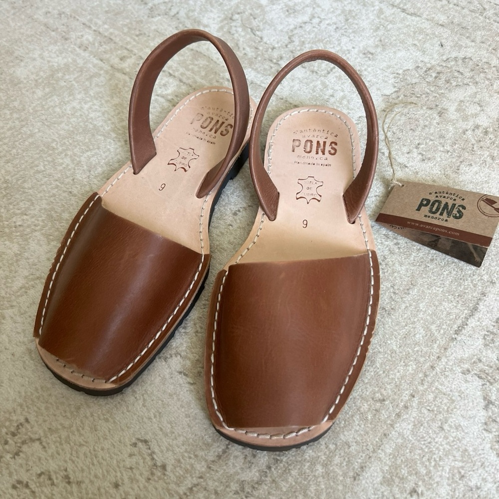 Pons avarcas classic brown